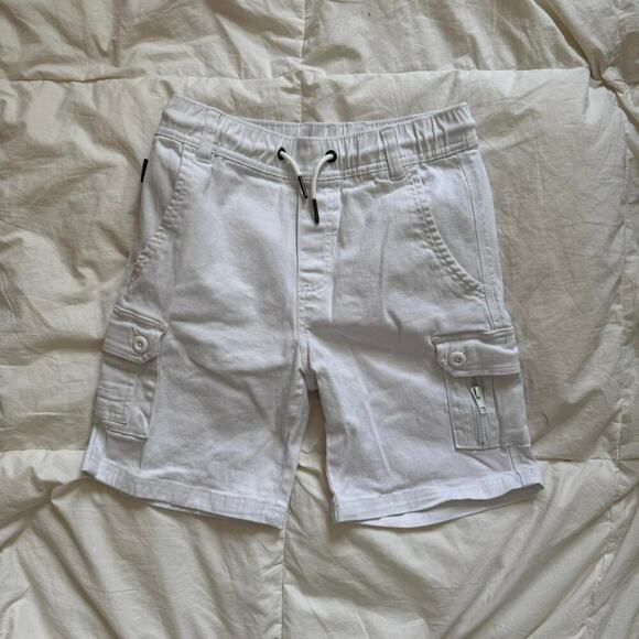 Ring of fire boys med White cargo shorts Easter spring summer - Picture 1 of 6